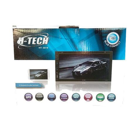 Central Multimídia H-Tech 9'' Pol. HT-9001 Usb Espelhamento Bluetooth -  Central Multimídia para Carro - Magazine Luiza