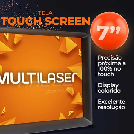 Imagem de Central Multimídia Multilaser Focus Hatch Sedan Evolve GP345 2 Din TV BT Espelha Smartphone IOS