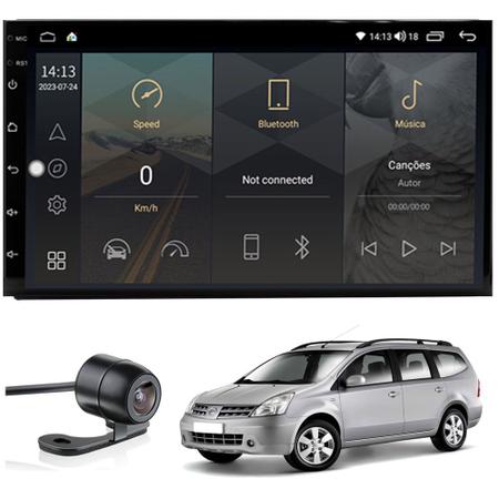Imagem de Central Multimídia Nissan Livina 2008 2009 2010 2011 2012 2013 Tela IPS de 7" Polegadas Quad Core 2GB Carplay e Android Auto GPS + Câmera de ré