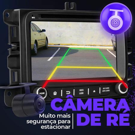Imagem de Central Multimídia Shutt Renegade Toro Mobi Uno GPS 7" Espelhamento Wi-fi Android Bluetooth DVD CD