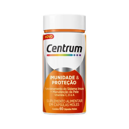 Imagem de Centrum Multivitamínico Imunidade E Proteção Com  Vitaminas C E Zinco 60  Cáps