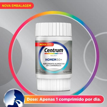 Imagem de Centrum Select Homem Com 30 Comprimidos