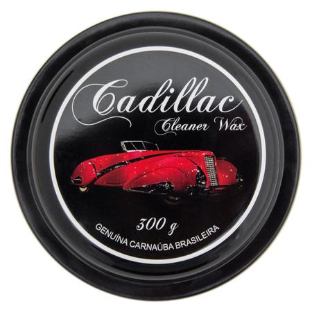 Imagem de Cera carnaúba Cleaner Wax com aplicador Cadillac (300g)