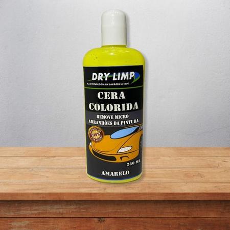 Imagem de Cera Colorida Automotiva Dry Limp Tira Riscos Superficiais