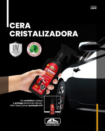 Imagem de Cera Cristalizadora Liquida CarnaÚBa Spray Wax Proauto 500ml