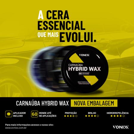 Imagem de Cera De Carnauba Hybrid Wax Super Protetora 240g Vonixx