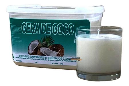 Imagem de Cera De Coco Coconut Wax Para Velas natural e Vegetal 1,5 Kg