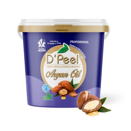 Imagem de Cera Depilatória Hidrossolúvel D'Peel - 300g Vegana