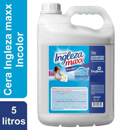 Imagem de Cera Liquida Ingleza Maxx 5Lt Incolor