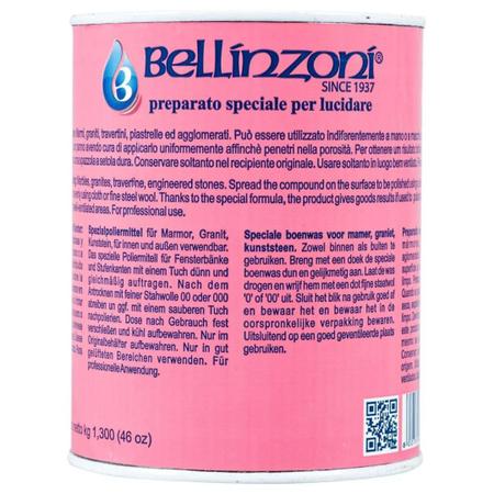 Imagem de Cera Para Polimento Mármores Granitos Travertinos Bellinzoni 1,3kg