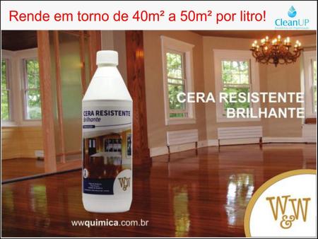 Imagem de Cera Piso Resistente Madeira Restauração Brilhante W&w 1l