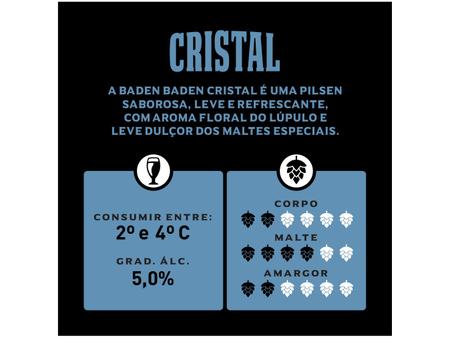 Imagem de Cerveja Baden Baden Cristal Pilsen Lager