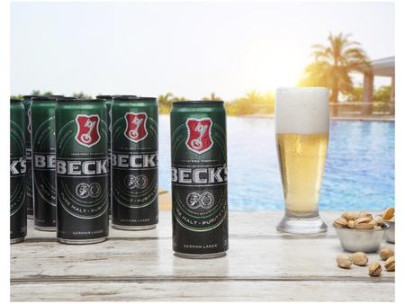 Imagem de Cerveja Becks Puro Malte Lager Lata 350ml