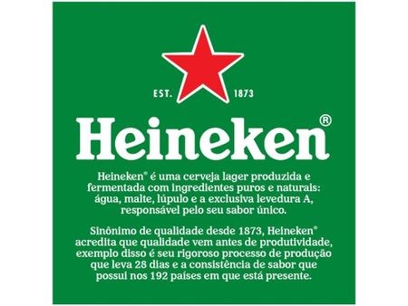 Imagem de Cerveja Heineken Puro Malte Lager Premium - 6 Unidades Lata 250ml