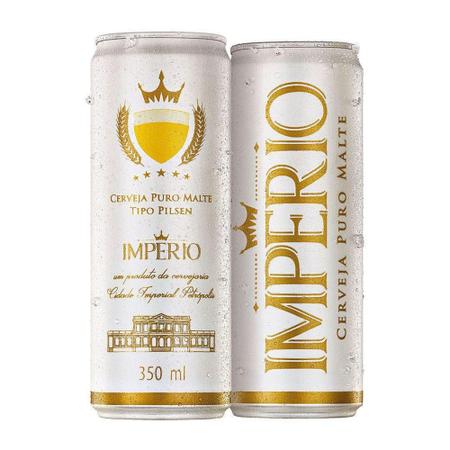 Imagem de Cerveja Império Puro Malte C/12 - Lata 269ml - Tipo Pilsen