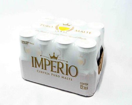 Imagem de Cerveja Império Puro Malte C/12 - Lata 269ml - Tipo Pilsen
