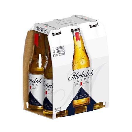 Cerveja Michelob Ultra Pack 6 Garrafas 330ml Cada - Cerveja