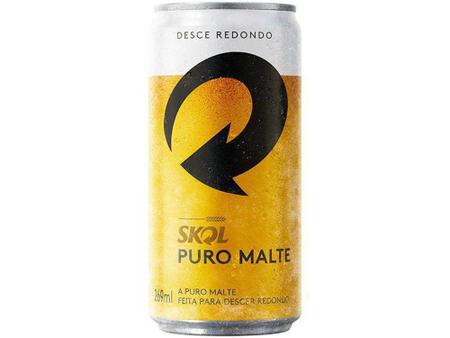 Imagem de Cerveja Skol Puro Malte Lager 269ml - 15 Unidades