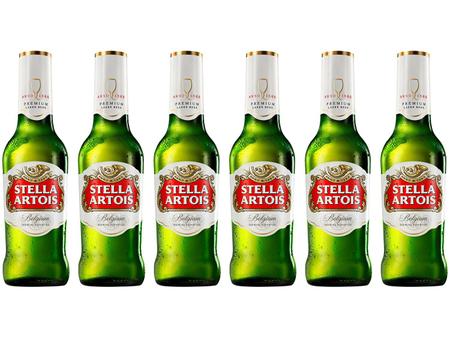 Imagem de Cerveja Stella Artois Lager 6 Unidades