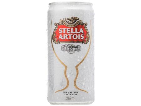 Imagem de Cerveja Stella Artois Puro Malte - Premium American Lager 8 Unidades Lata 269ml