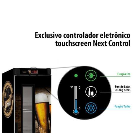 Imagem de Cervejeira Vertical Porta com Visor 324 Litros VN28FE - Metalfrio