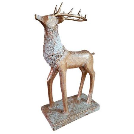 Imagem de Cervo em Porcelana - 30x18x10 - Toque de Estilo: Descubra Nossos Objetos Decorativos - Estilo Único de Luxo