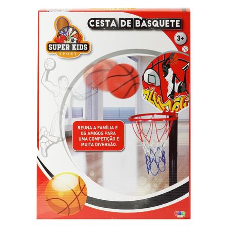 Tabela de Basquete NBA Cesta Basquetebol Com Bola Infantil - Well Kids -  Basquete Infantil - Magazine Luiza