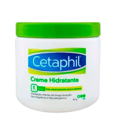 Imagem de Cetaphil Creme Hidratante Pele Extremamente Seca e Sensível 453g