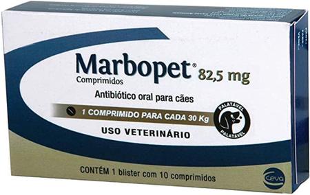 Imagem de Ceva marbopet 82,5 mg com 10 comp