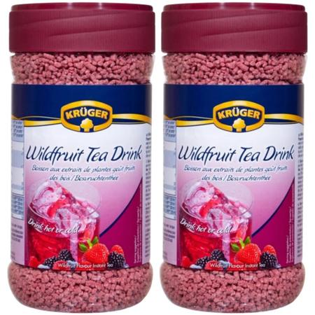 Chá De Frutas Silvestres Instantâneo Kit 2 Uni Krüger 400g Imagem de Chá De Frutas Silvestres Instantâneo Kit 2 Uni Krüger 400g