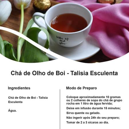 Ch De Olho De Boi Talisia Esculenta 100G Rocha Sa de Ch