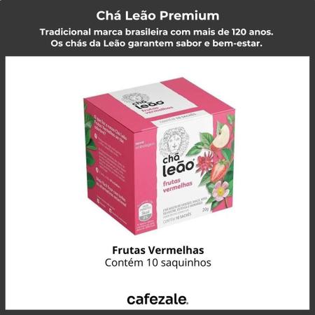 Imagem de Chá Leão, Frutas Vermelhas Premium, 10 Saquinhos