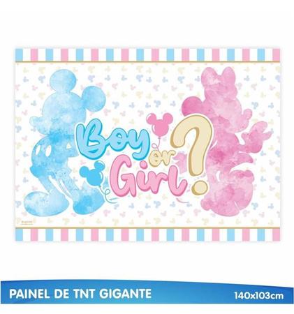 Kit decoração chá revelação Girls Boy - Party Time - Kit Decoração de Festa  - Magazine Luiza