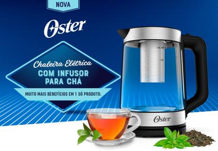 Imagem de Chaleira Elétrica Oster Tea com Infusor de Chá 1,7L OCEL704 - 127v