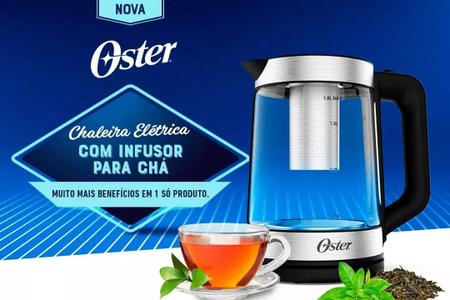 Imagem de Chaleira Elétrica Oster Tea Com Infusor De Chá 1,8l
