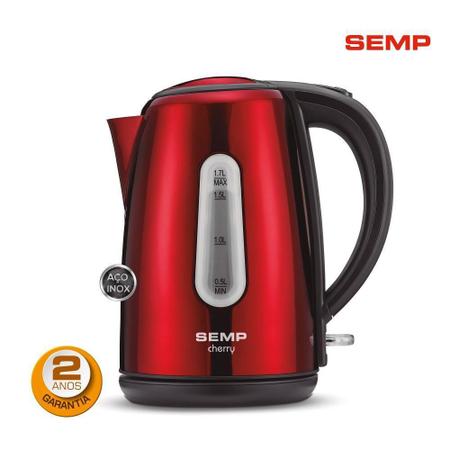 Imagem de Chaleira Elétrica SEMP 1.7L 1200W CE6017 Vermelho