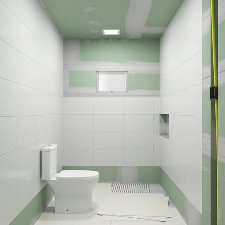 Imagem de Chapa de Drywall Knauf RU Verde 12,5mm x 1,20m x 2,40m