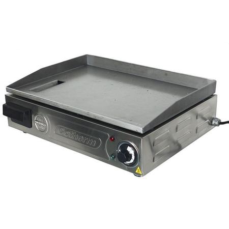 Imagem de Chapa Lanches Elétrica Grill 50X35 1600W 110V 127V Cozinha Cotherm 2321 Profissional Industrial Inox