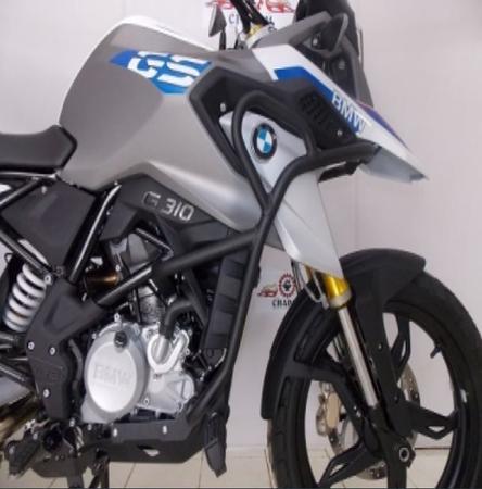 Imagem de Chapam protetor de motor e carenagem p/bmw g310 gs -pr fosco(cód: 10972)