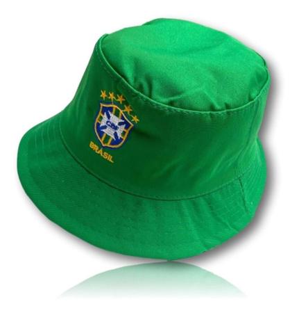 Imagem de Chapéu Bucket Cata Ovo Seleção Brasileira Copa Do Mundo Top