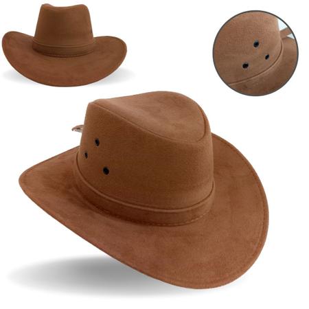 Chapéu Country Cowboy Rodeio Masculino Feminino Boiadeiro