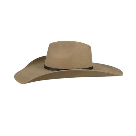 Imagem de Chapéu Country Import. Feltro Stetson Camel Aba11 Ref.64421