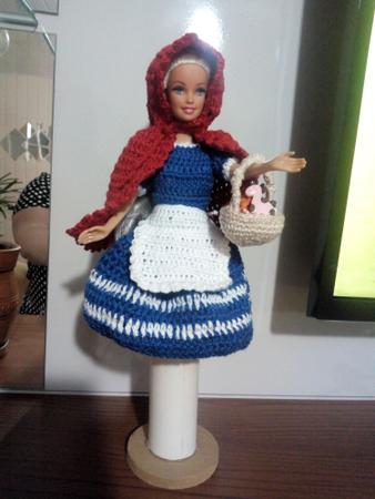 Boneca com roupa de croche - Lizete artesanato - Bonecas - Magazine Luiza