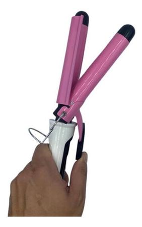 Chapinha Modelador Cabelo Cerâmica Tri-Onda Ondulador Bivolt - Junjun Electrical Imagem de Chapinha Modelador Cabelo Cerâmica Tri-Onda Ondulador Bivolt