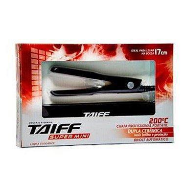 Chapinha Prancha Alisadora Taiff Super Mini Cerâmica Bivolt Imagem de Chapinha Prancha Alisadora Taiff Super Mini Cerâmica Bivolt