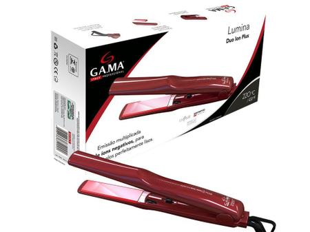 Imagem de Chapinha/Prancha de Cabelo Cerâmica 220C - Gama Italy CP Lumina Duo Tourmaline