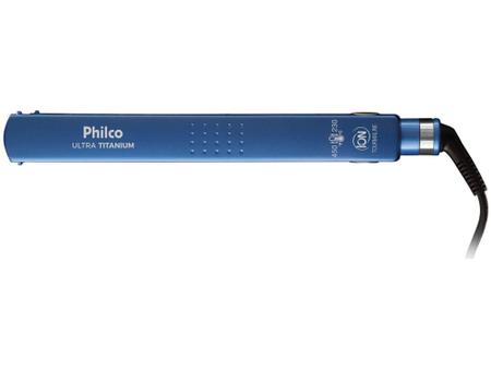 Imagem de Chapinha/Prancha de Cabelo Philco Ultra Titanium - PPR05AZ Turmalina com Íons 230C