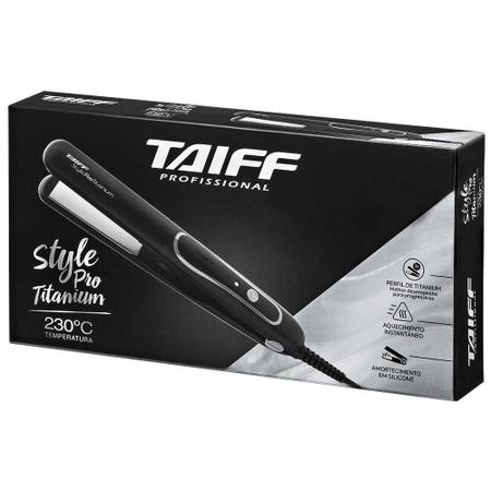 Imagem de Chapinha/Prancha de Cabelo Taiff Style Pro Titanium Bivolt