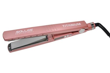 Imagem de Chapinha Prancha Titanium Bivolt Rose Gold Salles