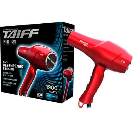 Imagem de Chapinha Taiff Cerâmica Bivolt + Secador Red Ion VM 110V